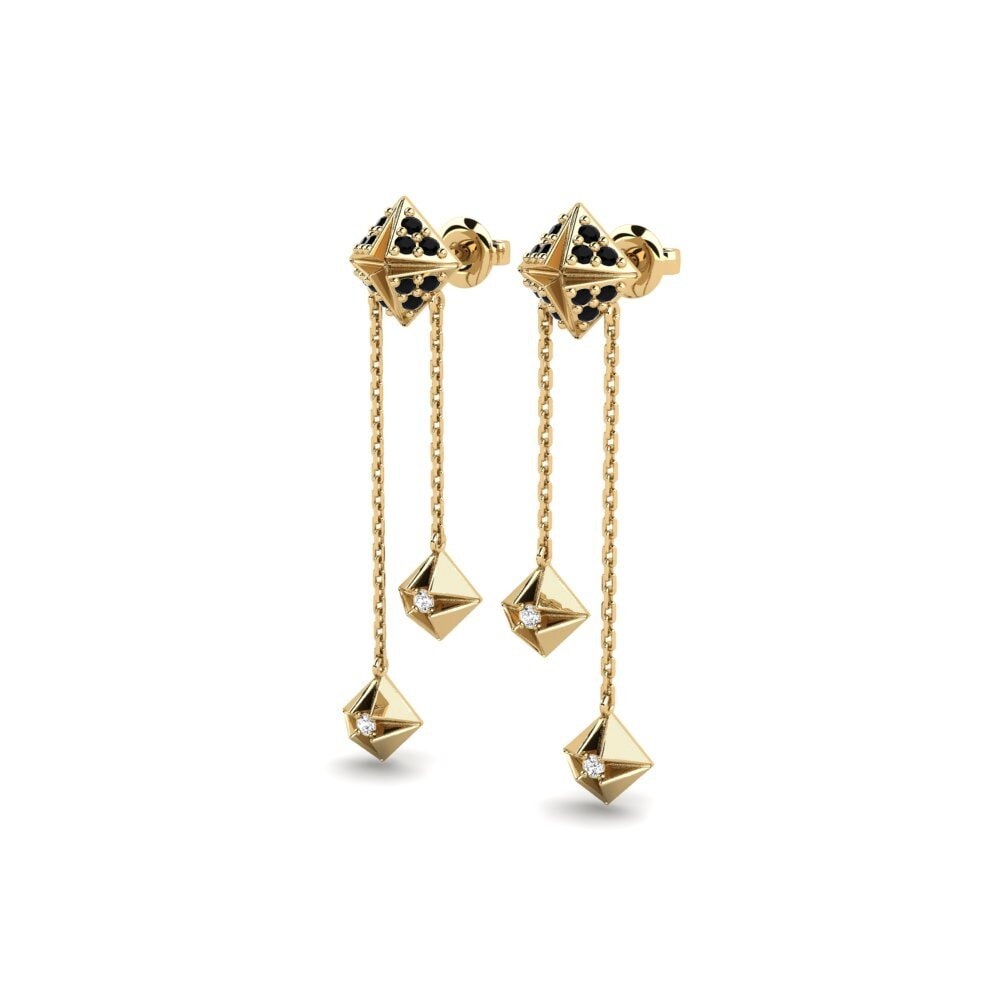 Nilam Hitam Anting-anting wanita Aspektter