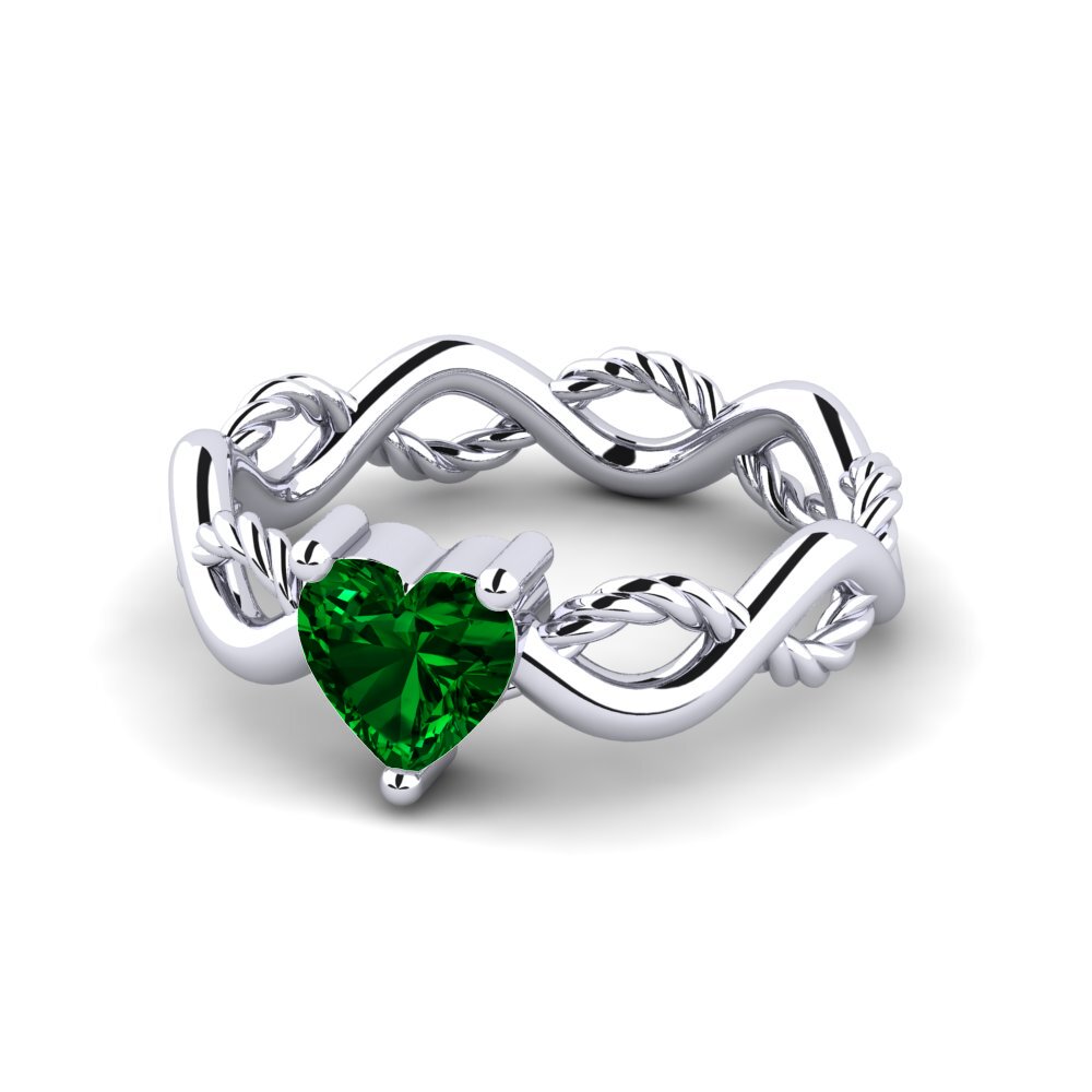 Circonita Verde Anillo Assieve