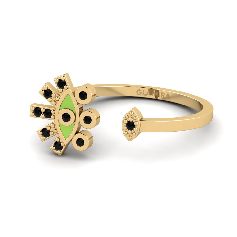 Schwarzer Diamant Ring Assos