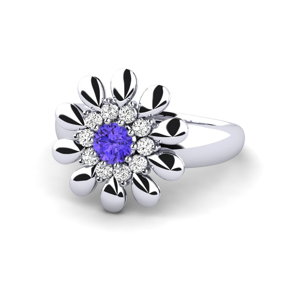 Tanzanita Anillo Asterisk