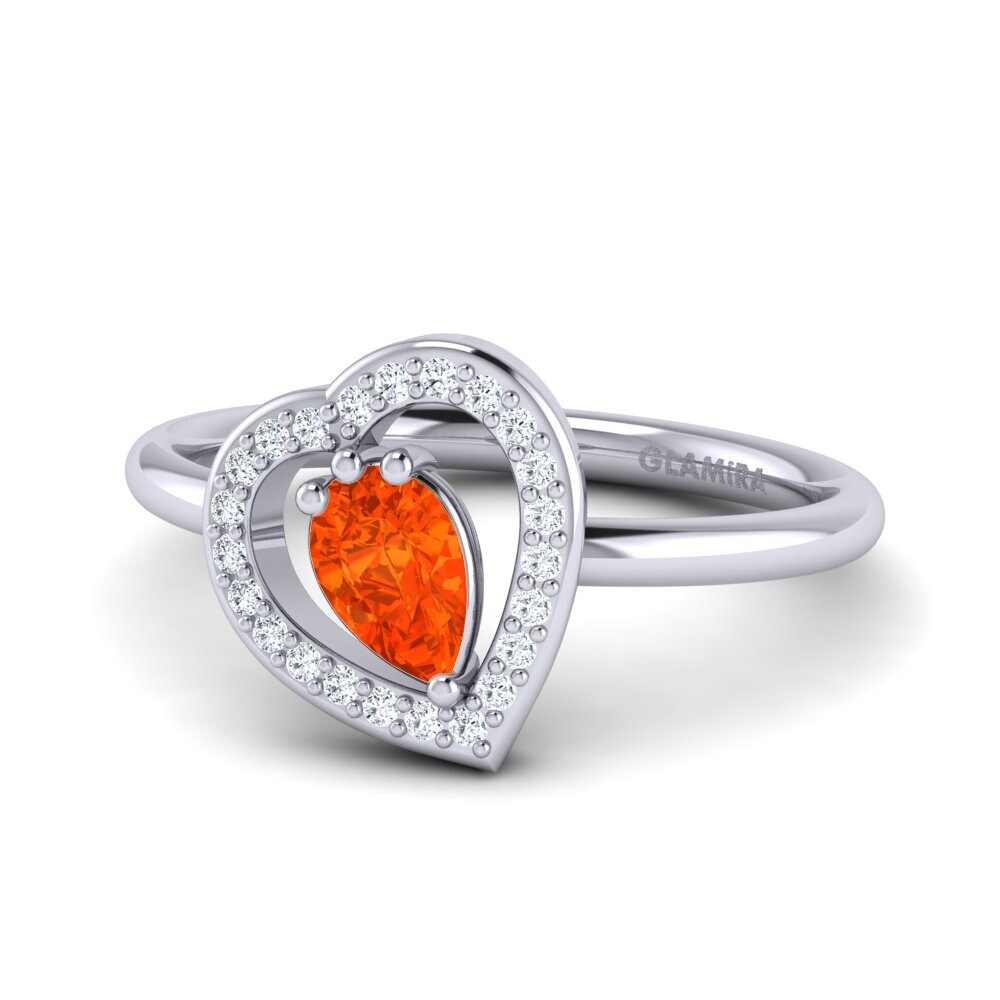 Fire Opal Ring Astrid