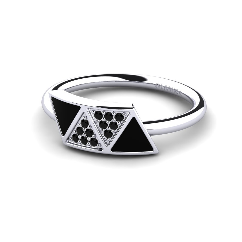 Black Sapphire Ring Asuncion