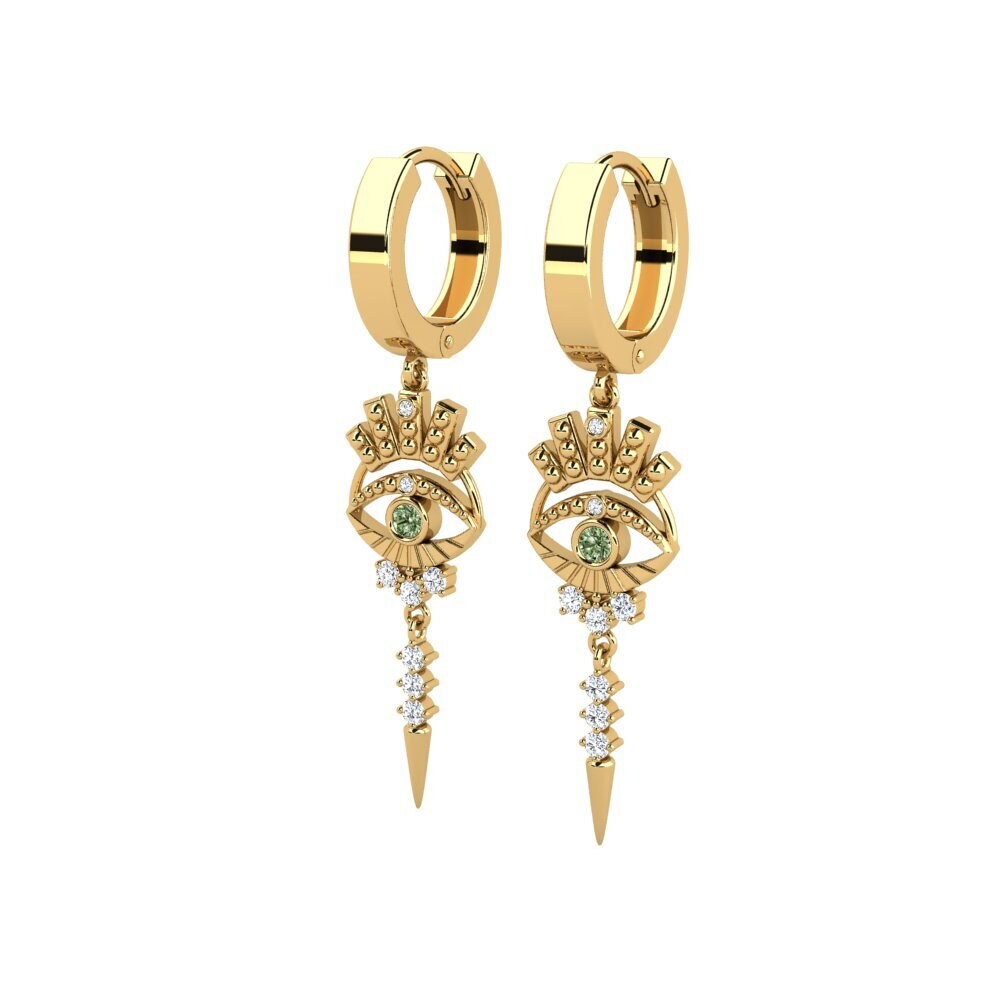 Green Diamond Women's Earring Atavianna