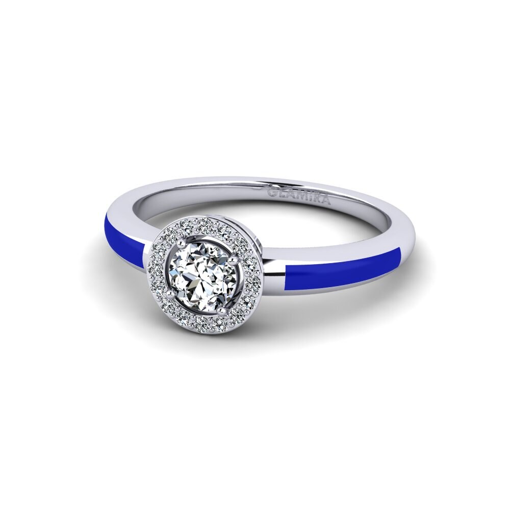 9ct White Gold Ring Atolst