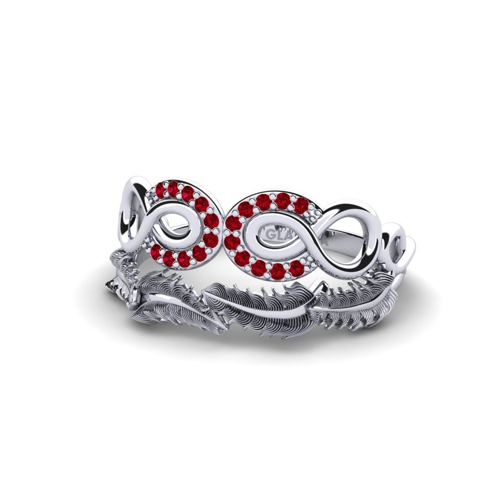 Circonita Roja Anillo Audette
