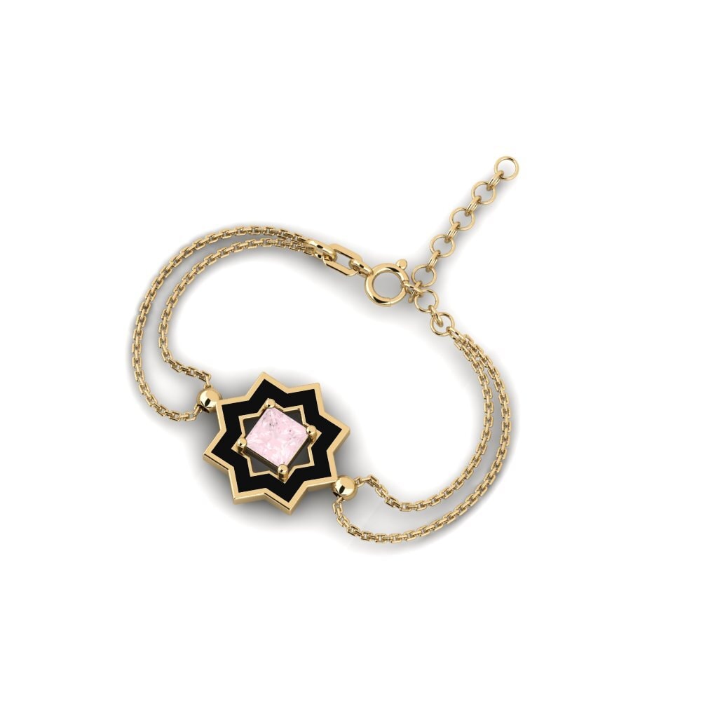 Chain Rose Quartz Bracelets