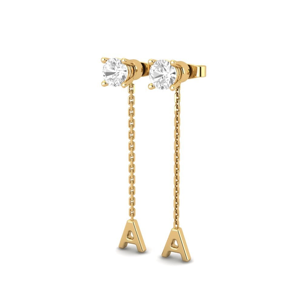 White sapphire Women's Earring Aundrea A