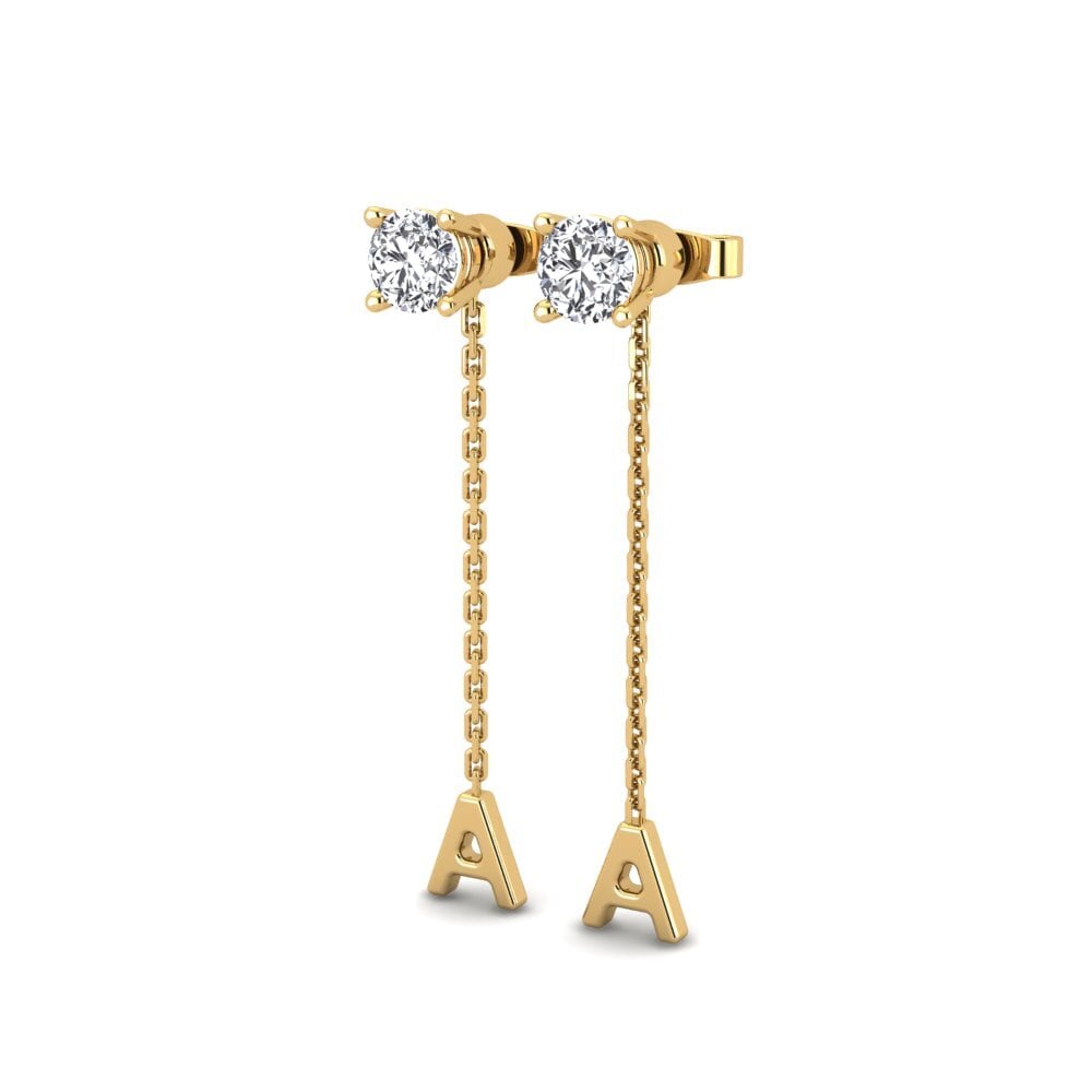 Lab Grown Diamond Women's Earring Aundrea A