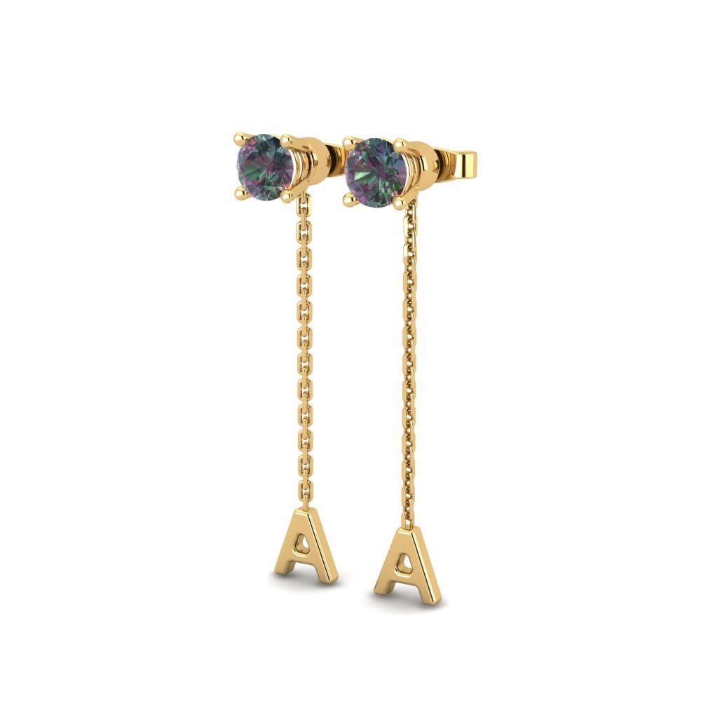 Mystic Topaz Women's Earring Aundrea A