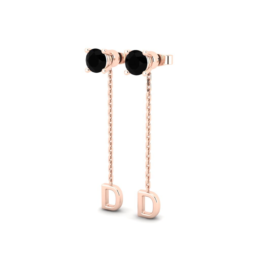 Black Diamond Women's Earring Aundrea D