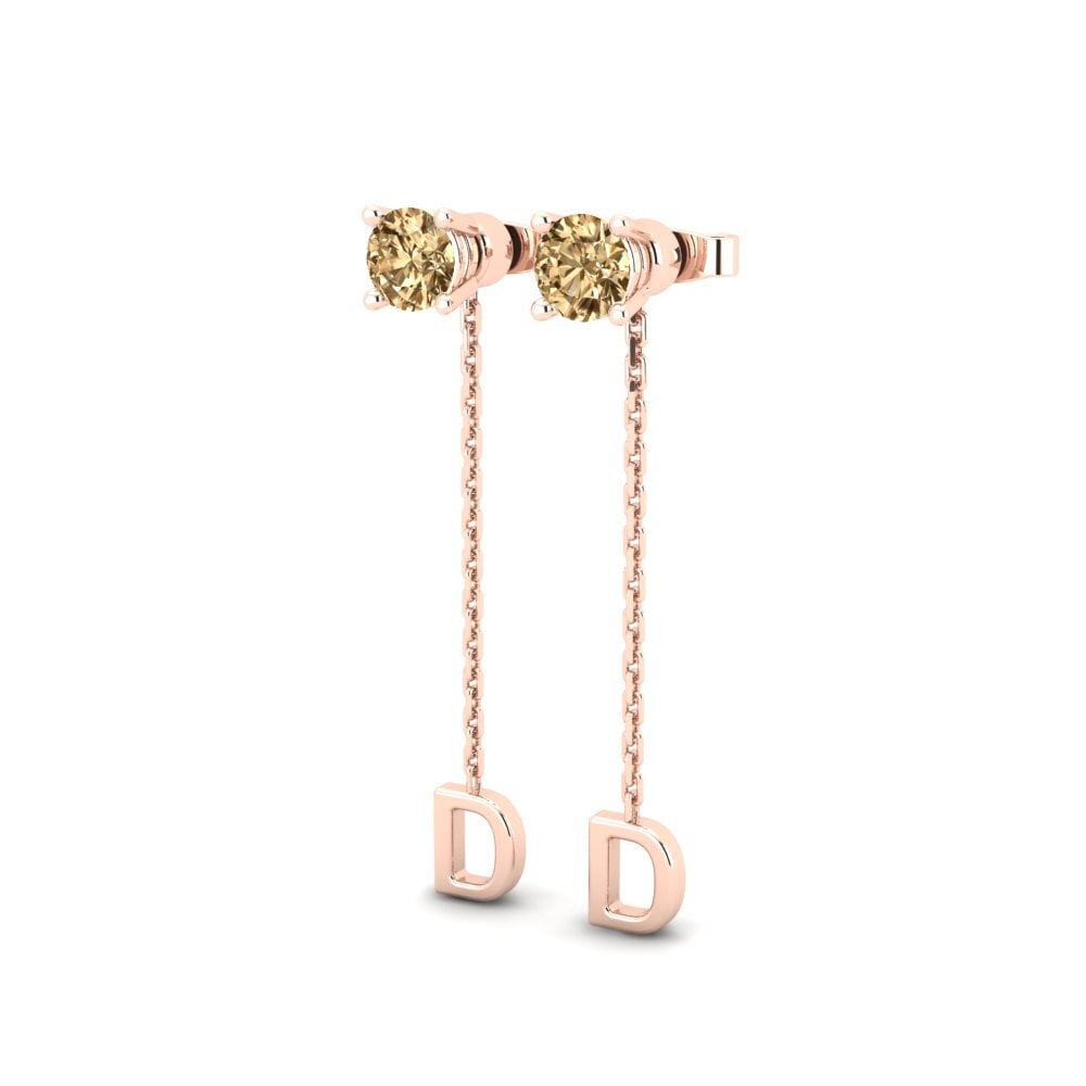 Brown Diamond Women's Earring Aundrea D