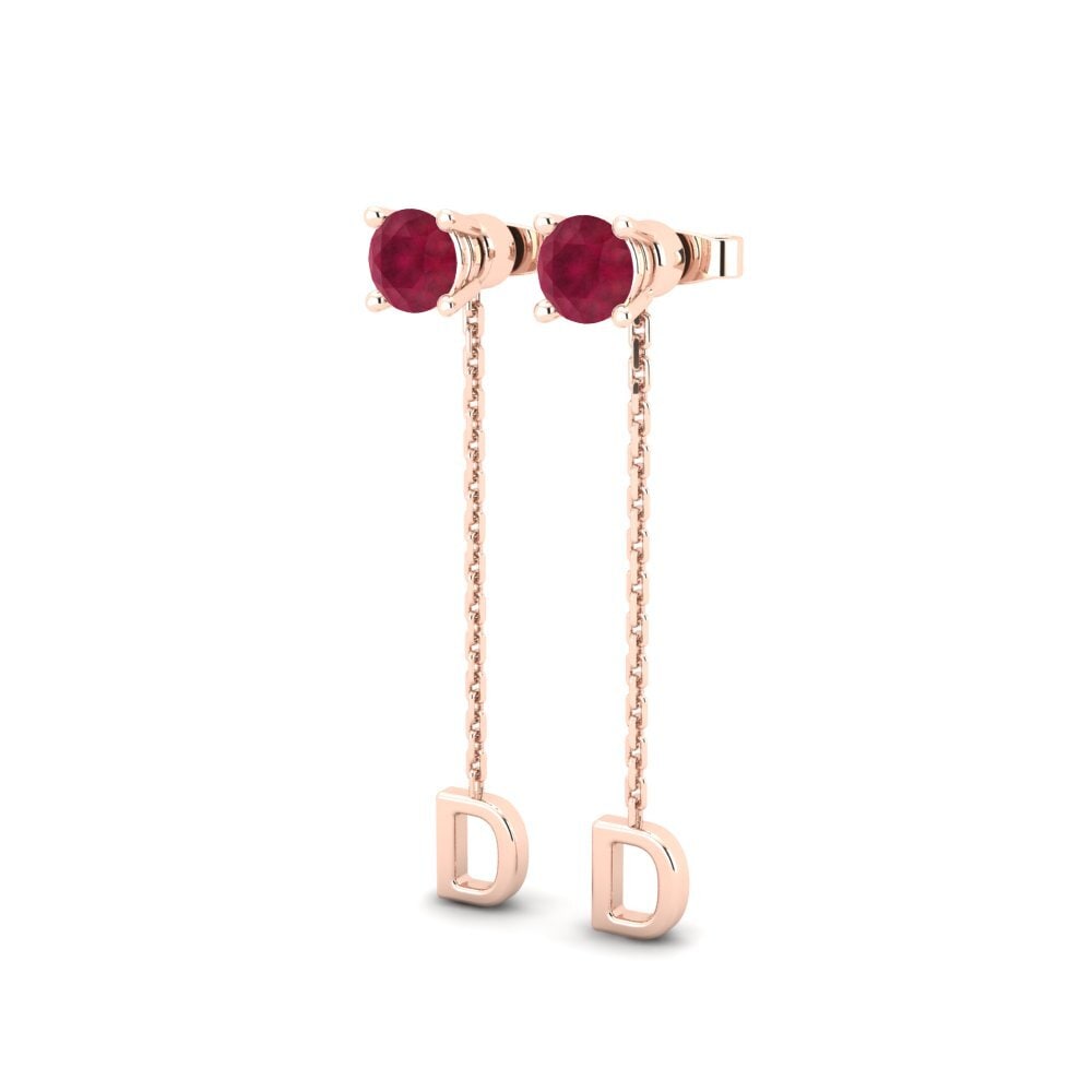 Ruby Women's Earring Aundrea D