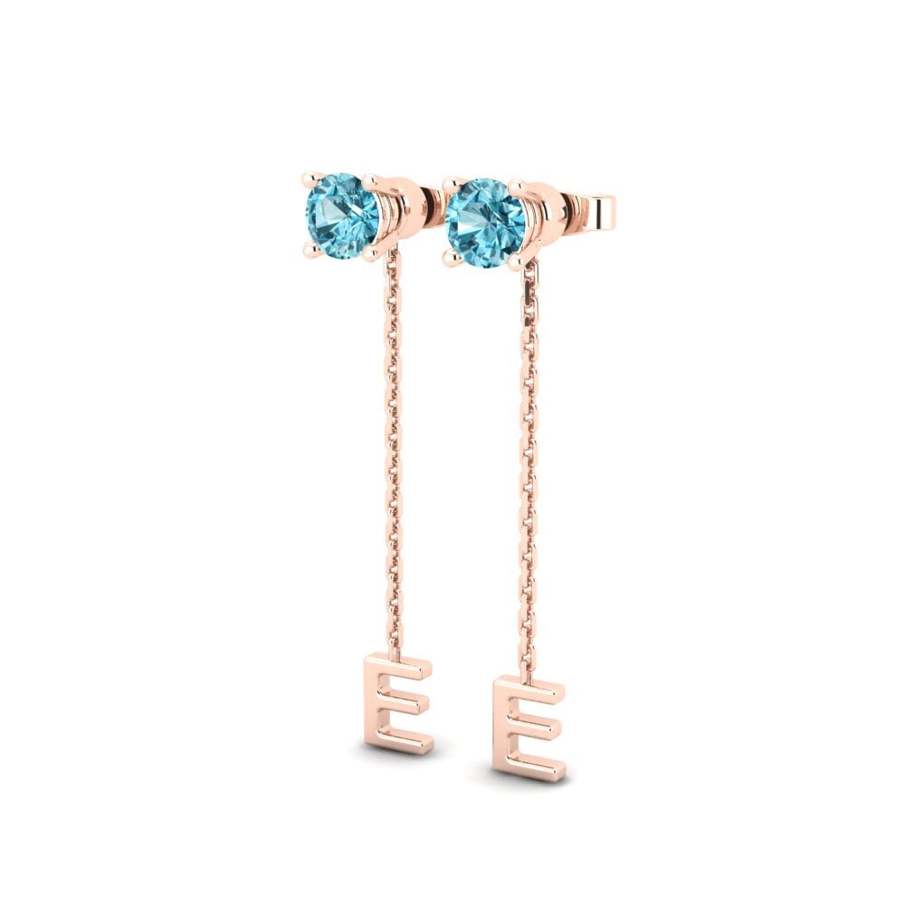 Blue Zircon Women's Earring Aundrea E
