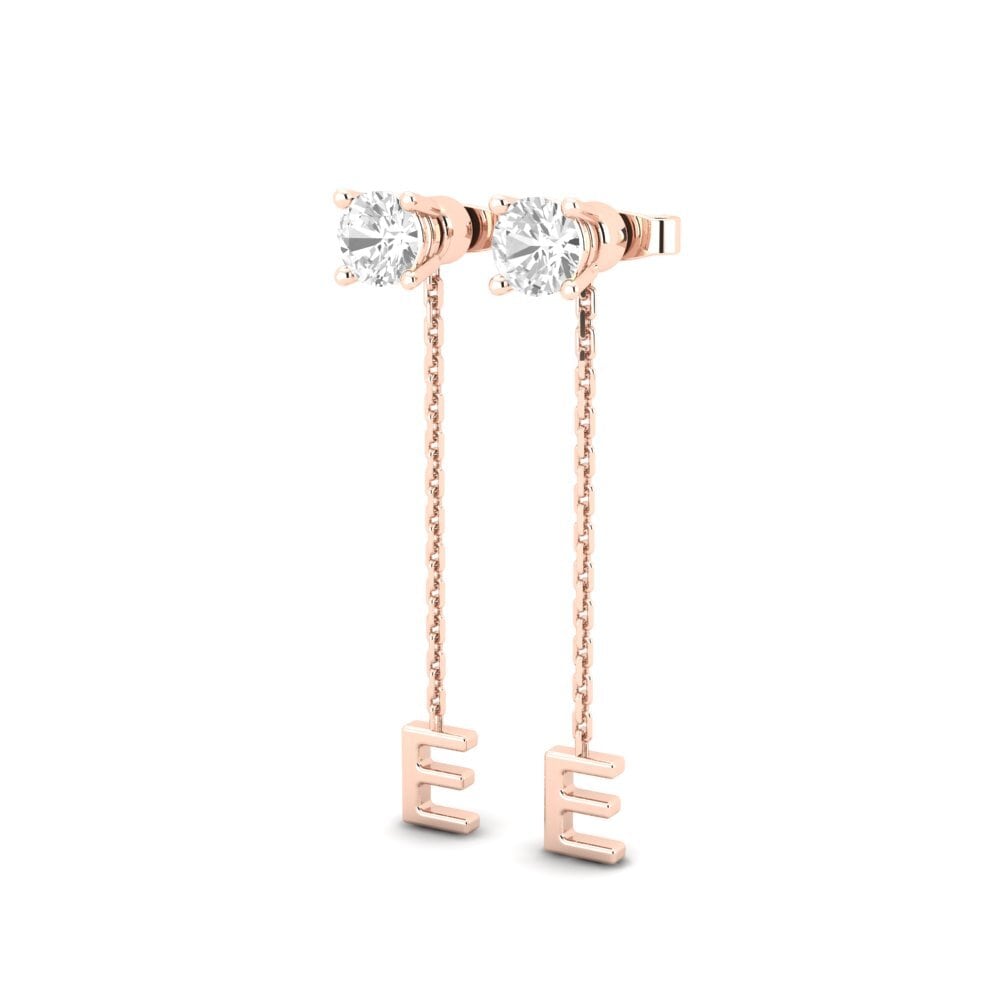White sapphire Women's Earring Aundrea E