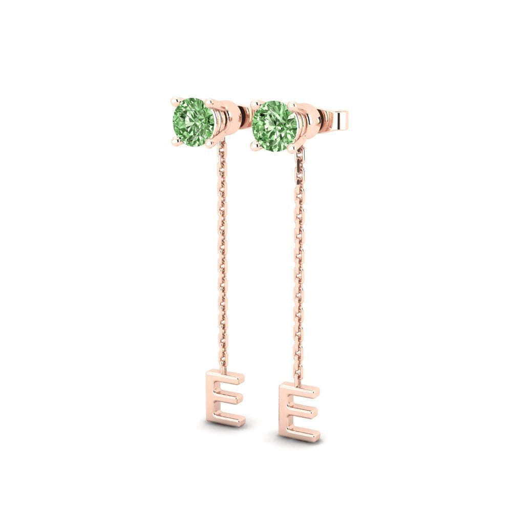 Green Diamond Women's Earring Aundrea E
