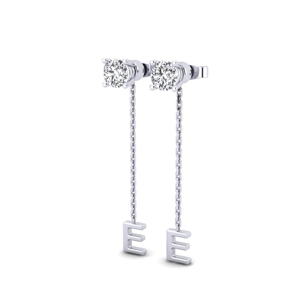 White Silver Women's Earring Aundrea E