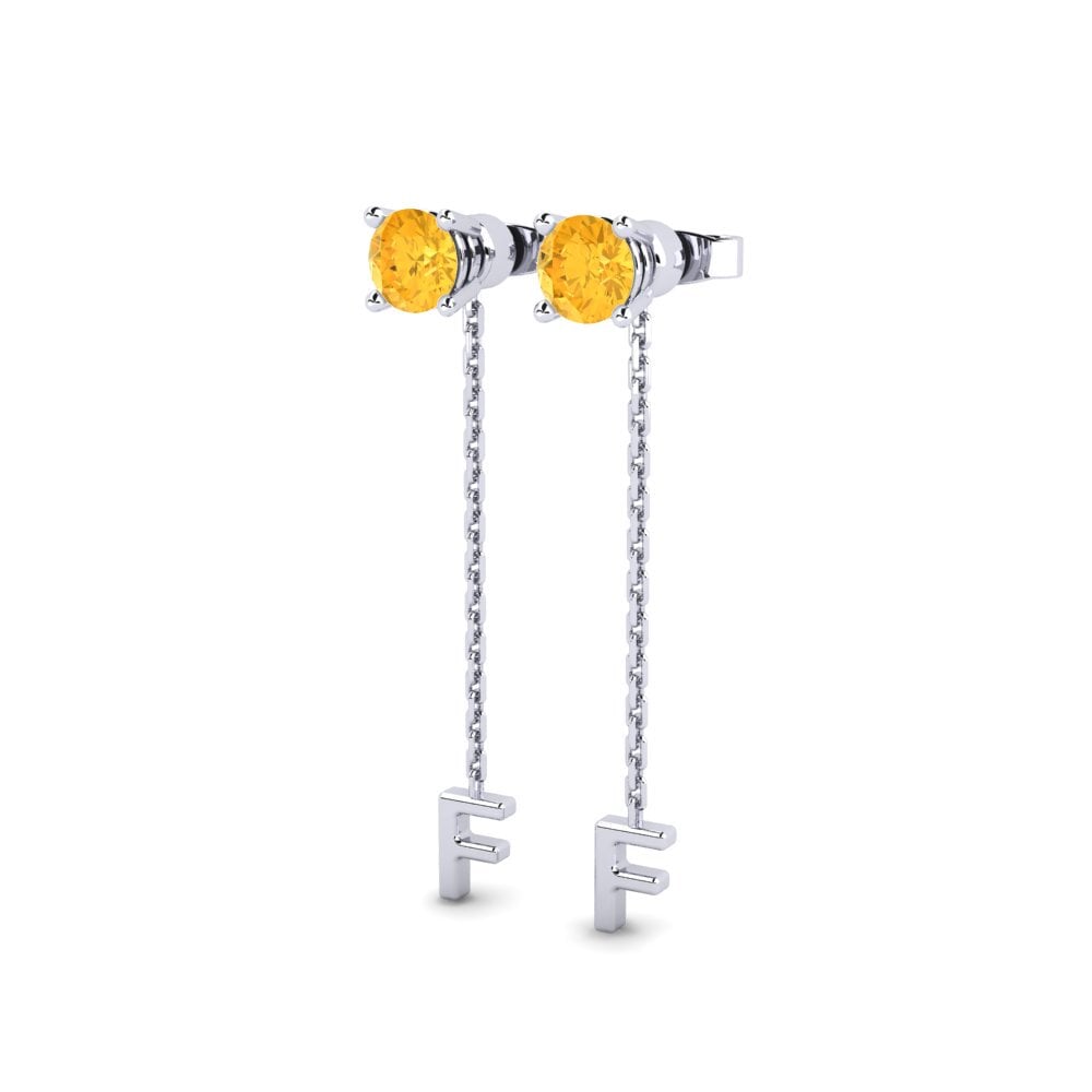 Citrine Women's Earring Aundrea F
