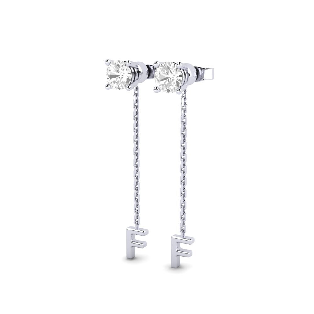 White sapphire Women's Earring Aundrea F