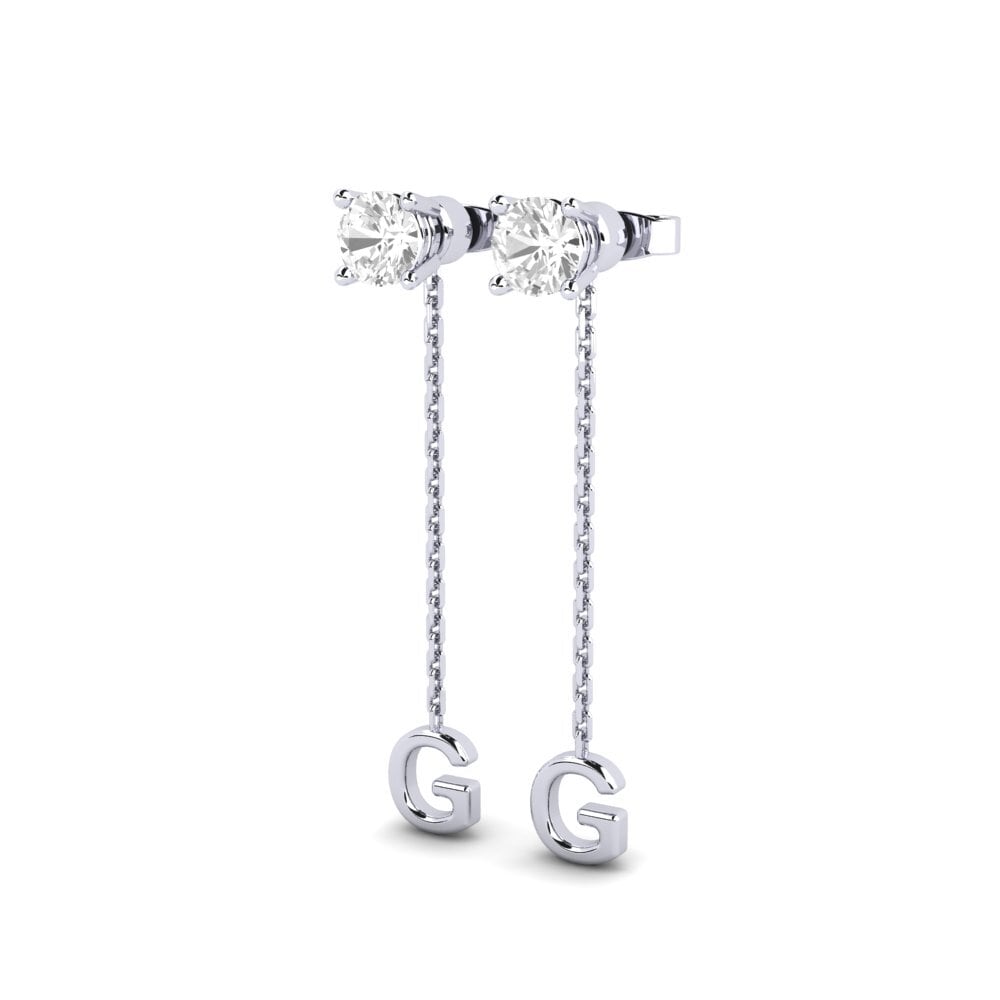 White sapphire Women's Earring Aundrea G