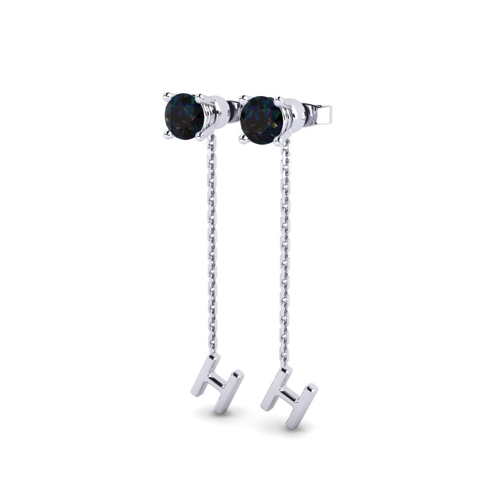 Black Opal Women's Earring Aundrea H