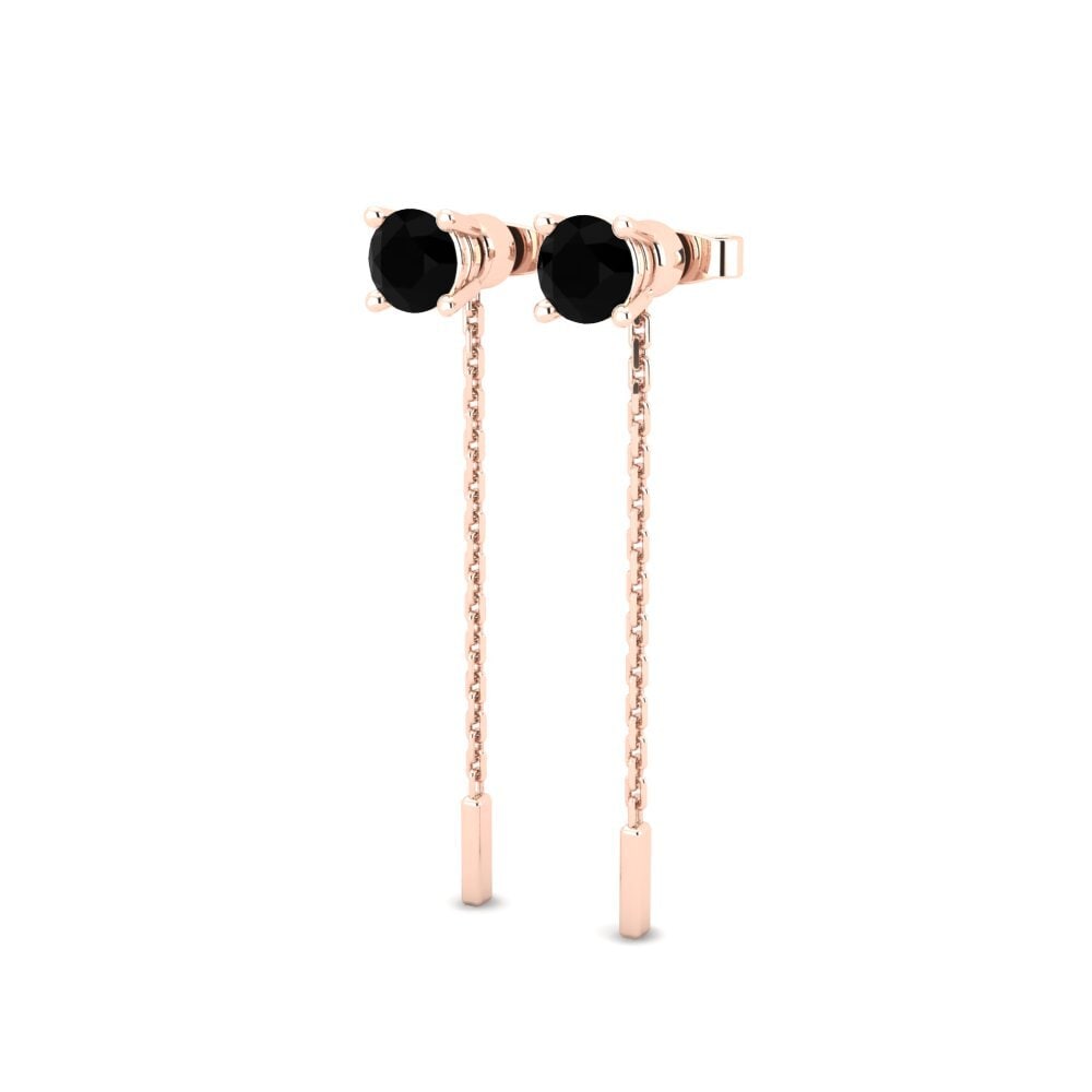 Black Sapphire Women's Earring Aundrea I