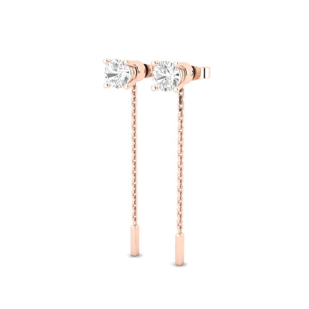 White sapphire Women's Earring Aundrea I