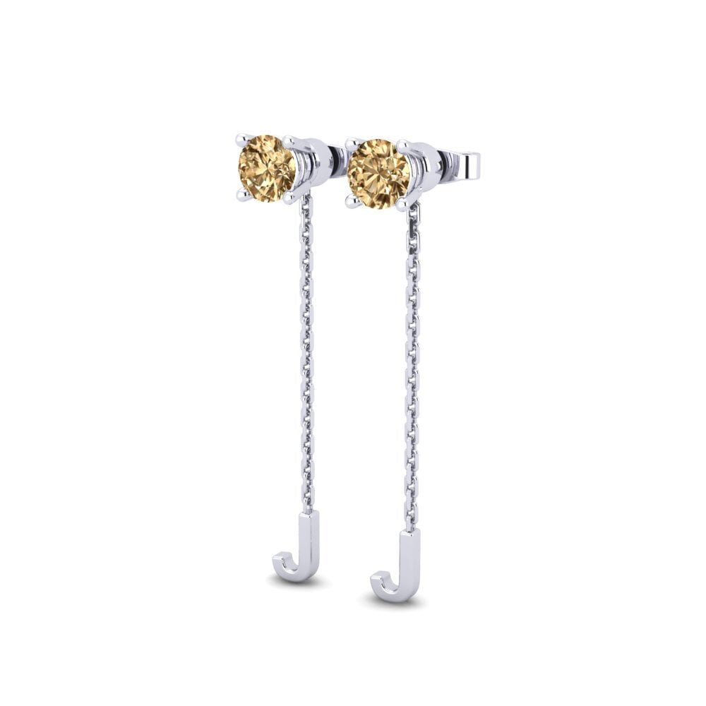 Brown Diamond Women's Earring Aundrea J
