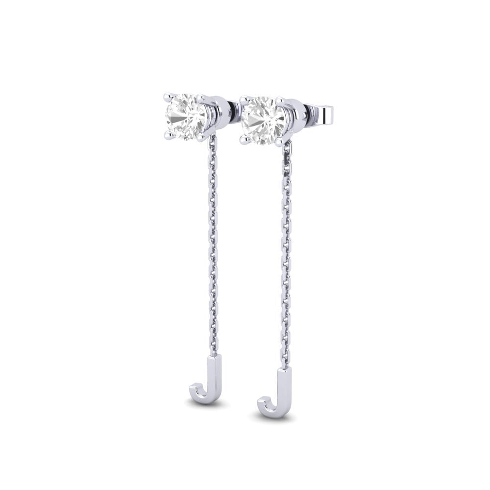 White sapphire Women's Earring Aundrea J