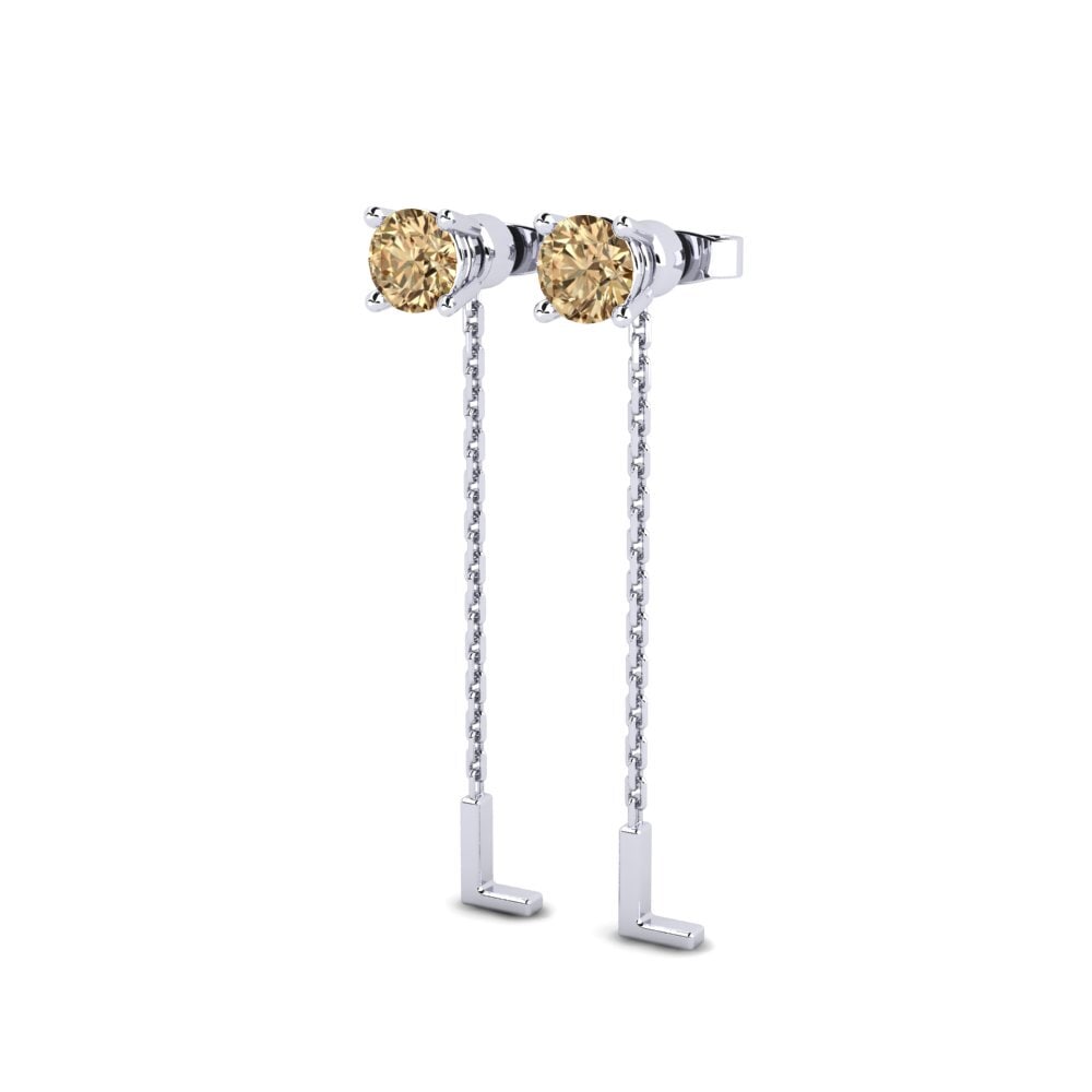Brown Diamond Women's Earring Aundrea L