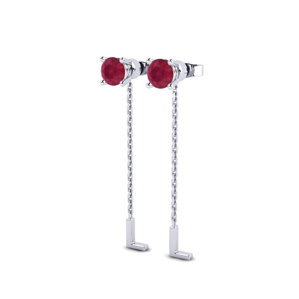 Ruby Women's Earring Aundrea L