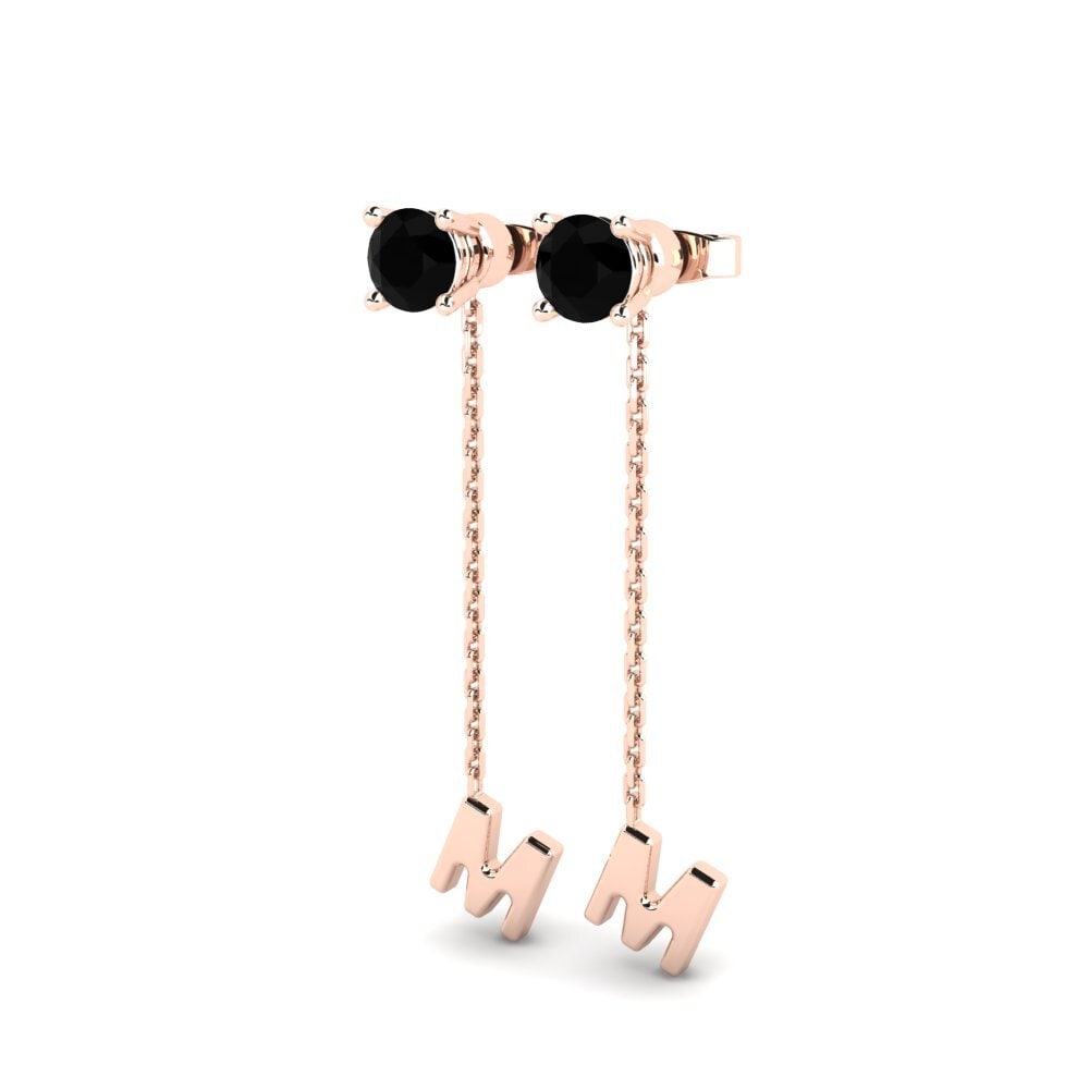 Black Sapphire Women's Earring Aundrea M