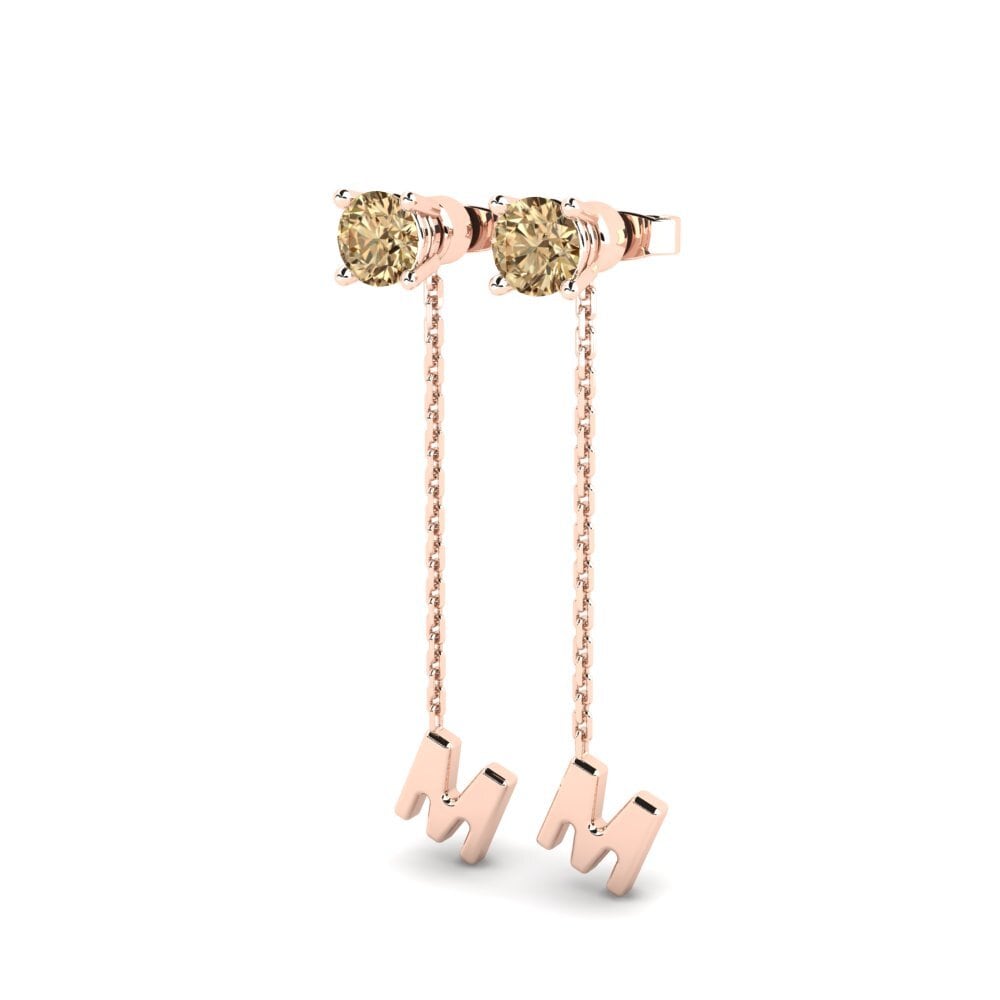Brown Diamond Women's Earring Aundrea M