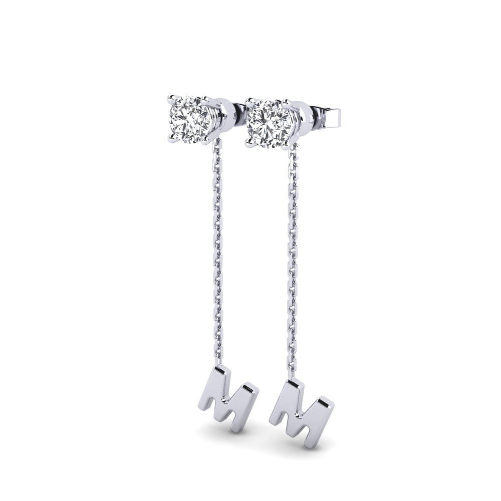 White Silver Women's Earring Aundrea M