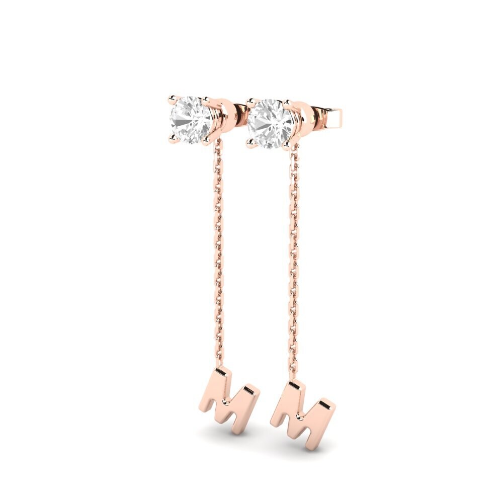 White sapphire Women's Earring Aundrea M