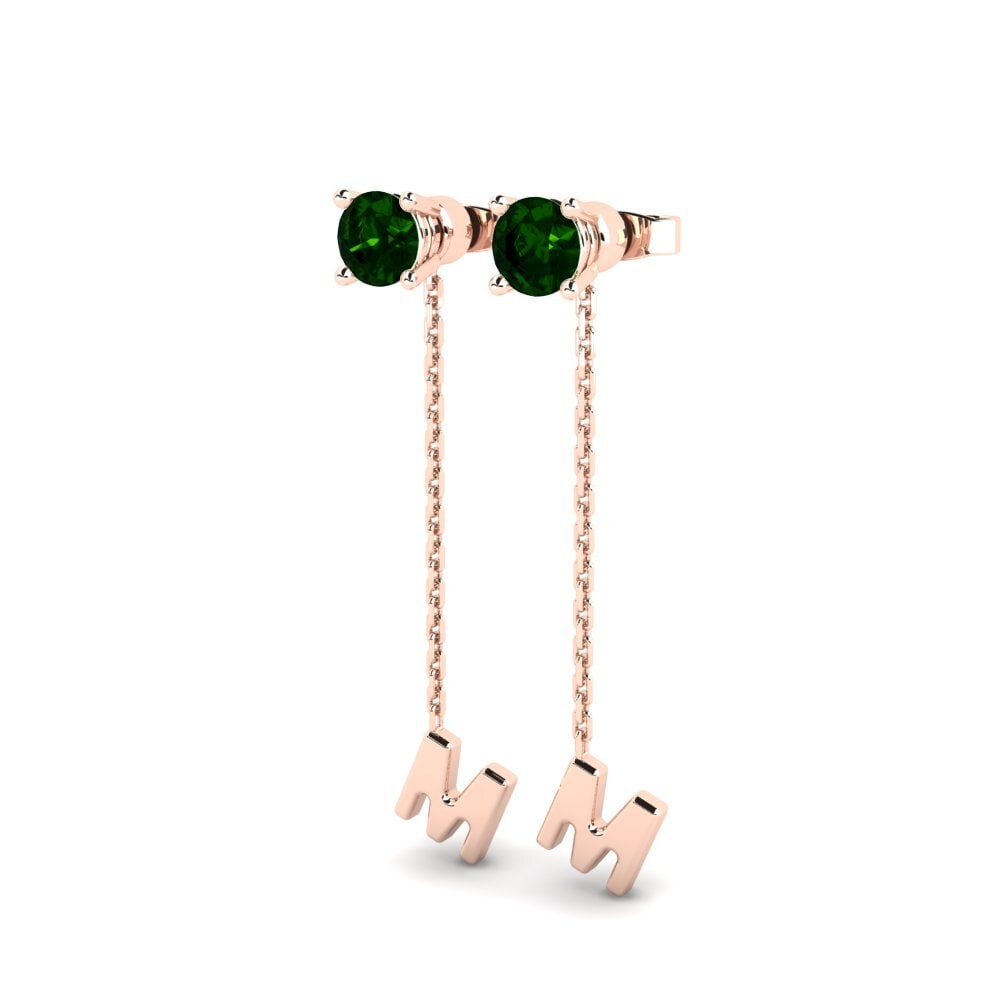 Green Tourmaline Women's Earring Aundrea M