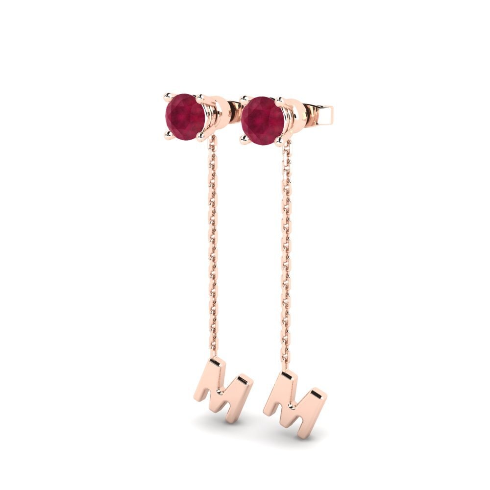 Ruby Women's Earring Aundrea M