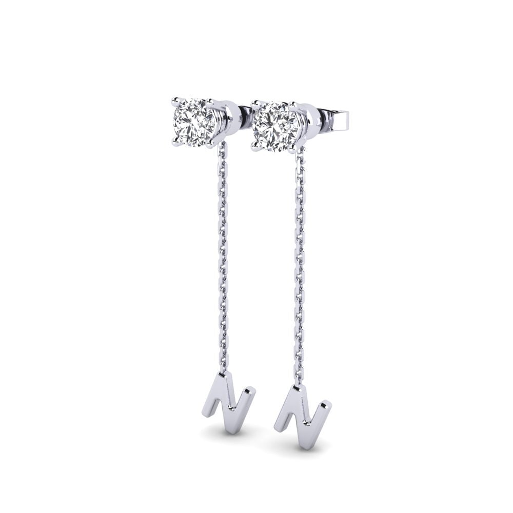 Lab Grown Diamond Women's Earring Aundrea N