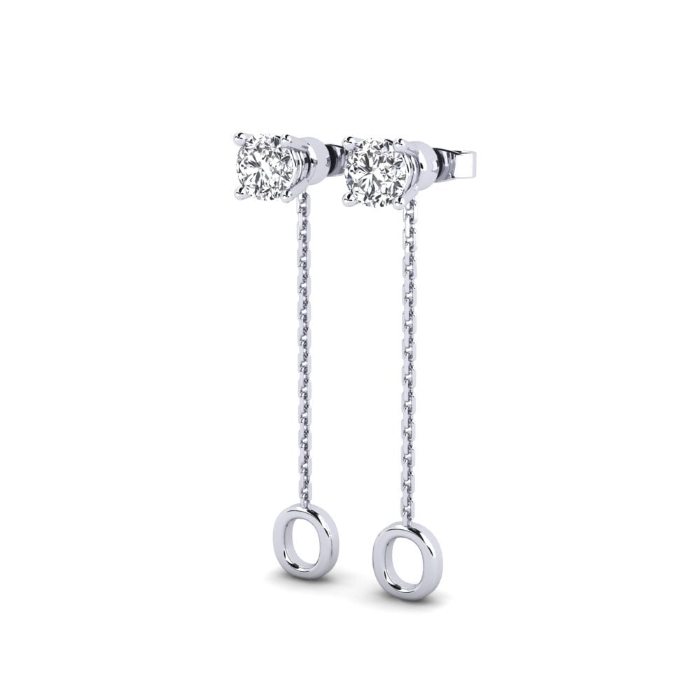 Lab Grown Diamond Women's Earring Aundrea O