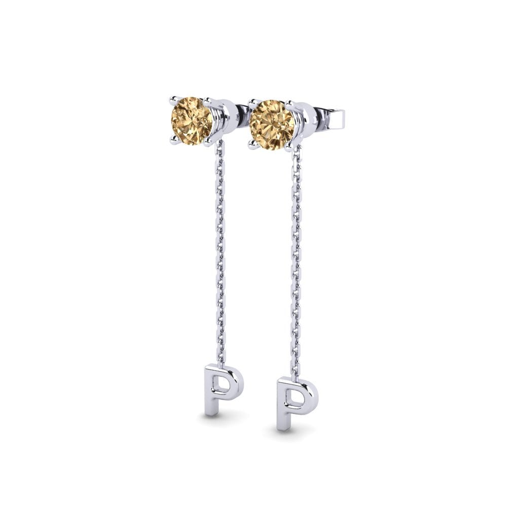 Brown Diamond Women's Earring Aundrea P