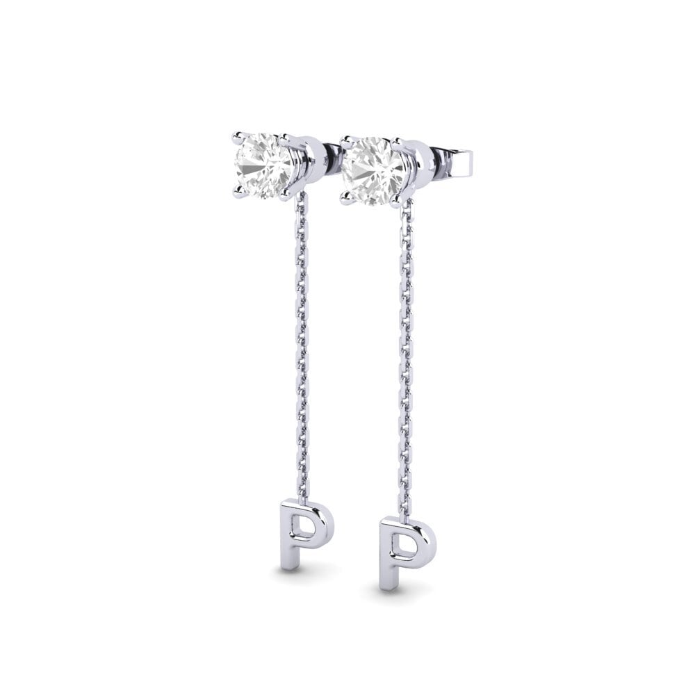 White sapphire Women's Earring Aundrea P
