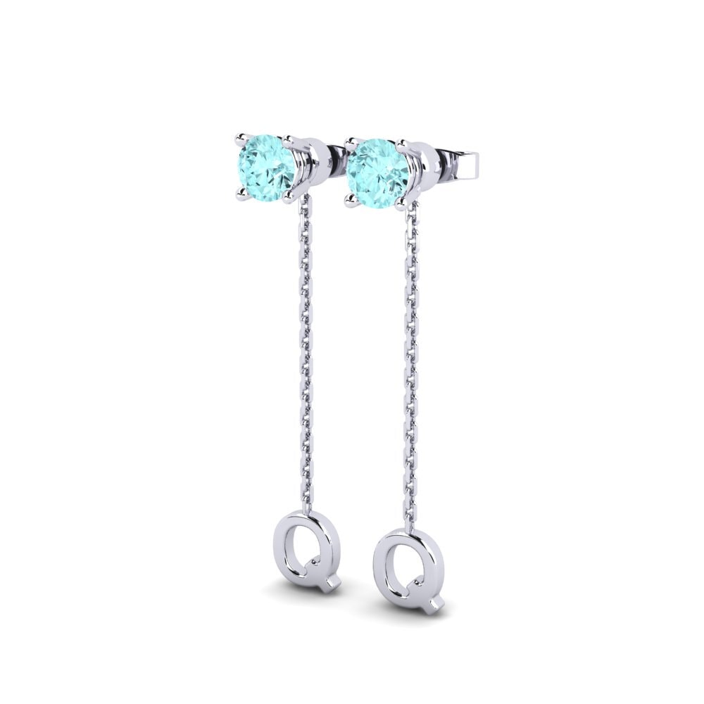 Aquamarine Women's Earring Aundrea Q