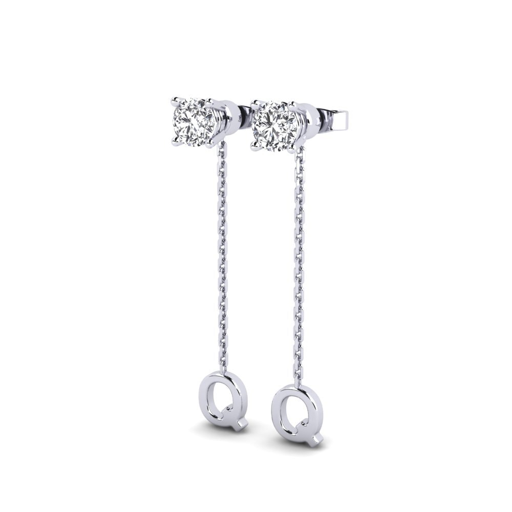 Lab Grown Diamond Women's Earring Aundrea Q