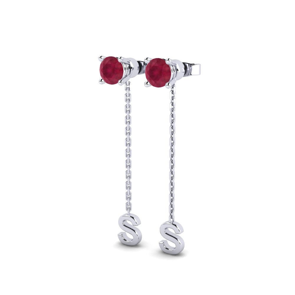 Ruby Women's Earring Aundrea S