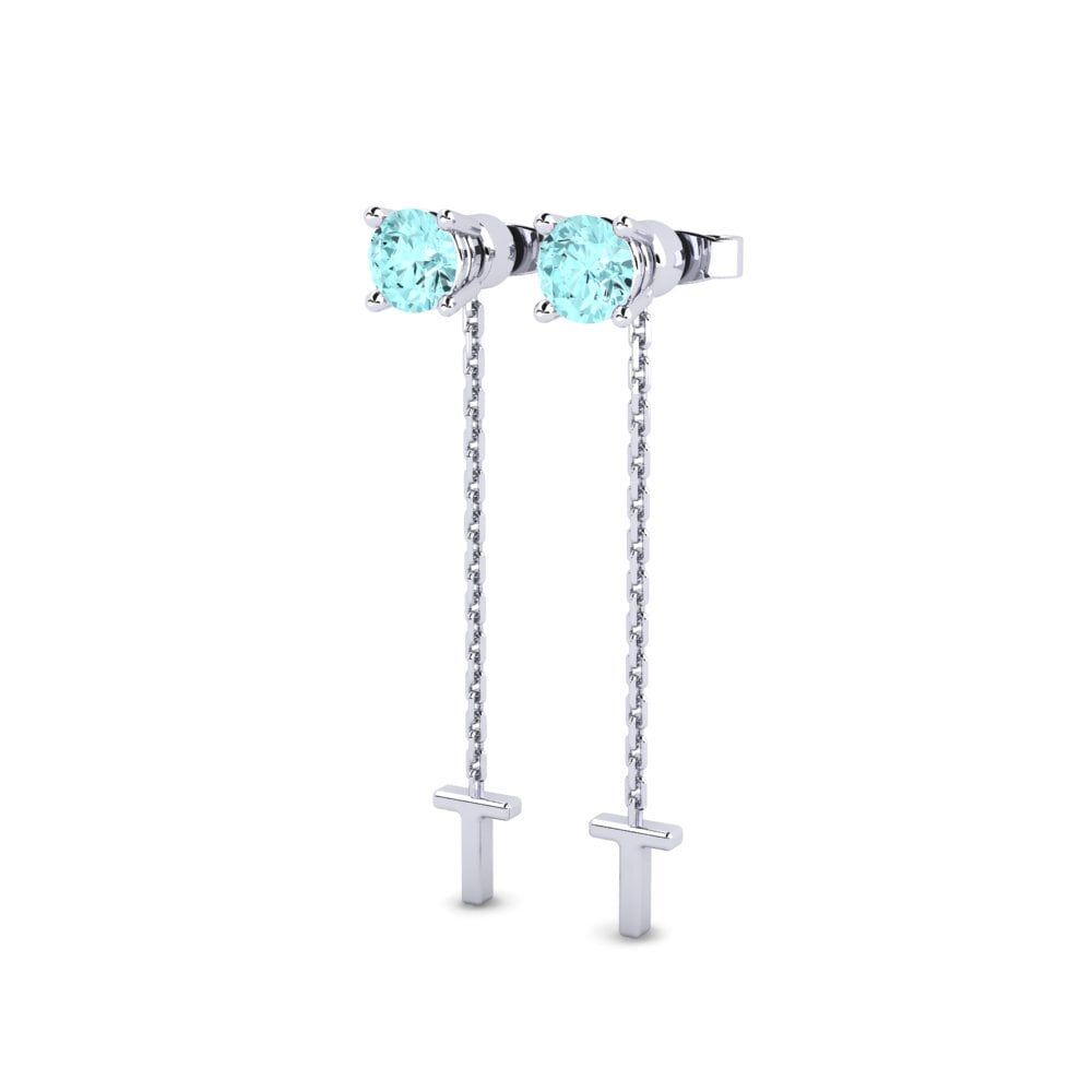 Aquamarine Women's Earring Aundrea T