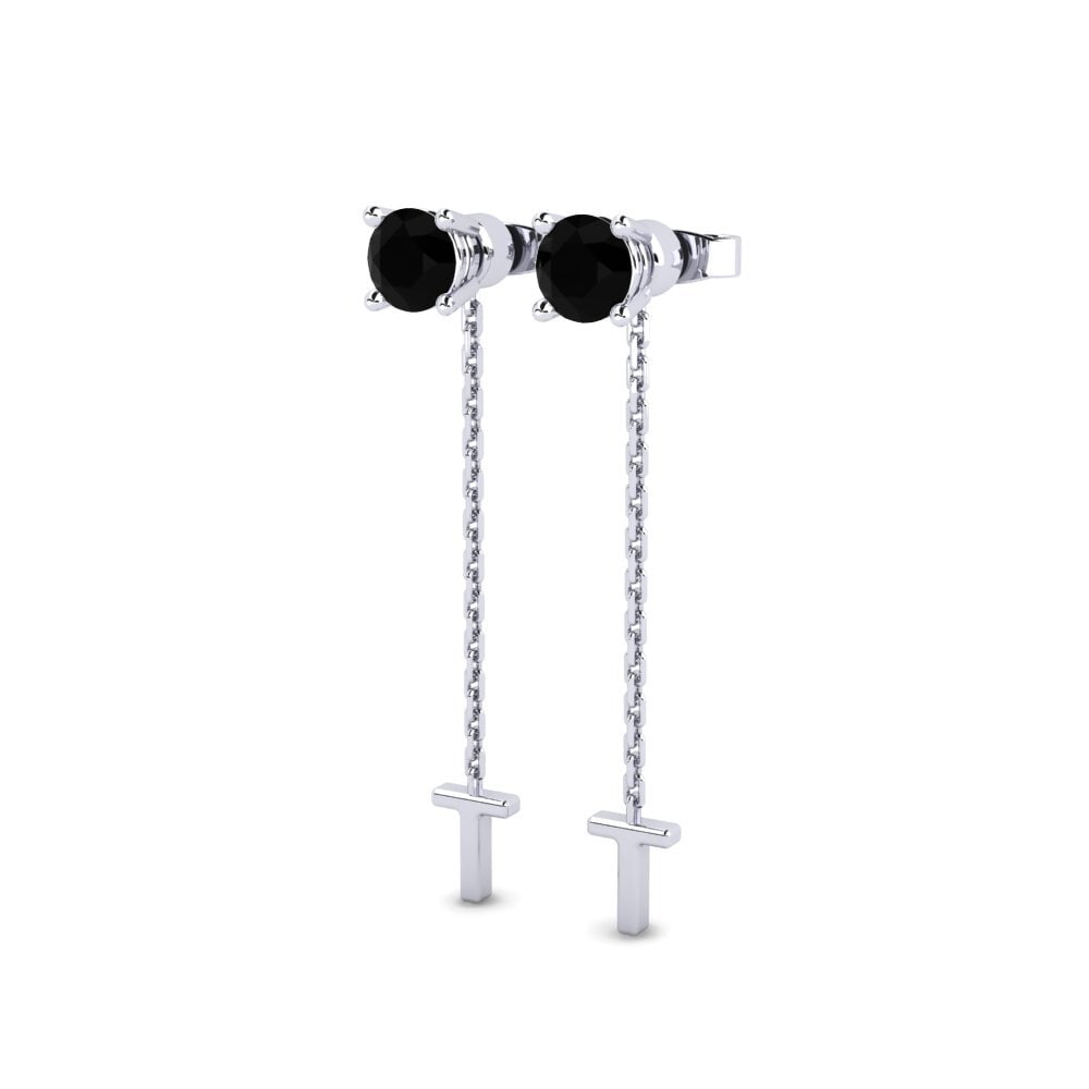 Black Sapphire Women's Earring Aundrea T