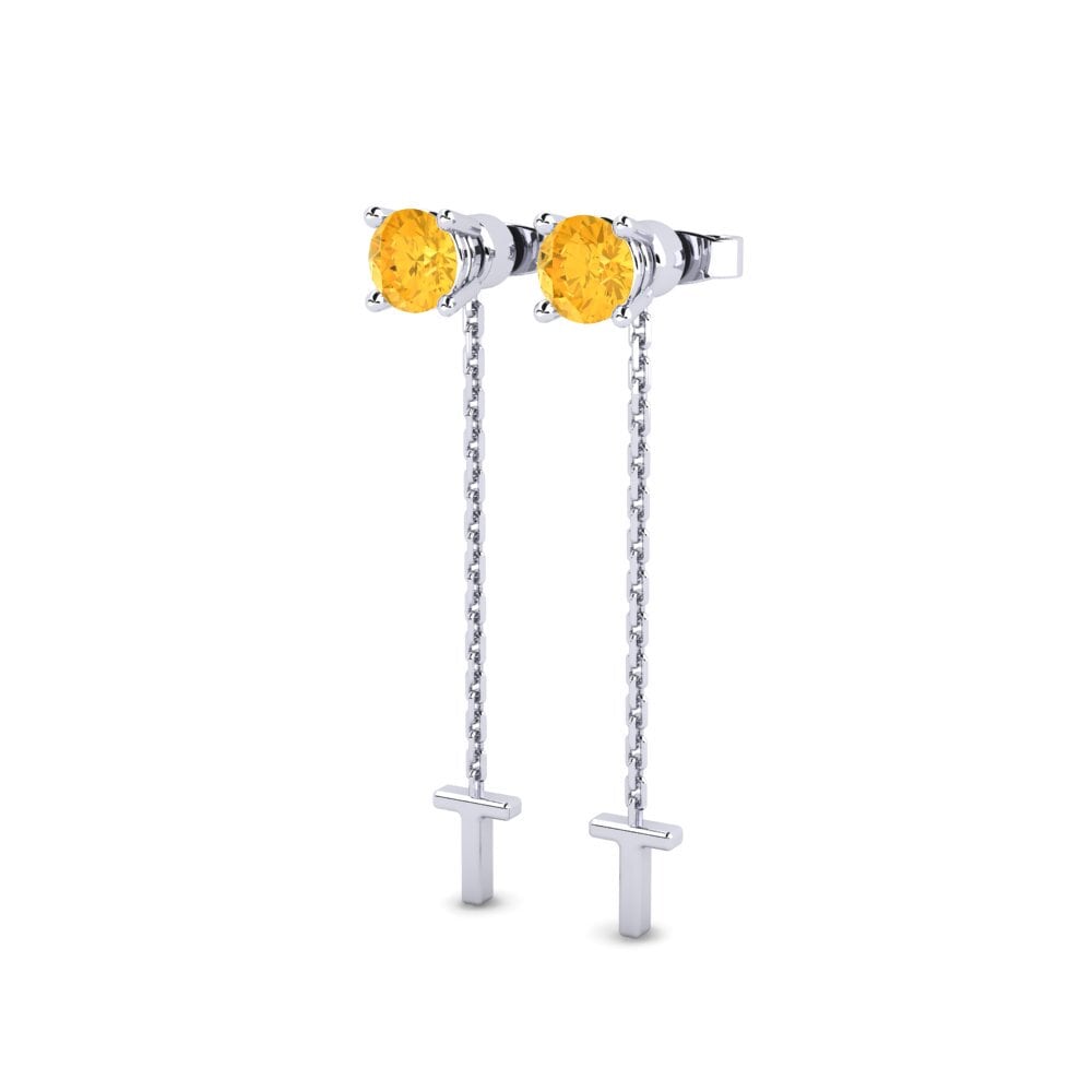 Citrine Women's Earring Aundrea T