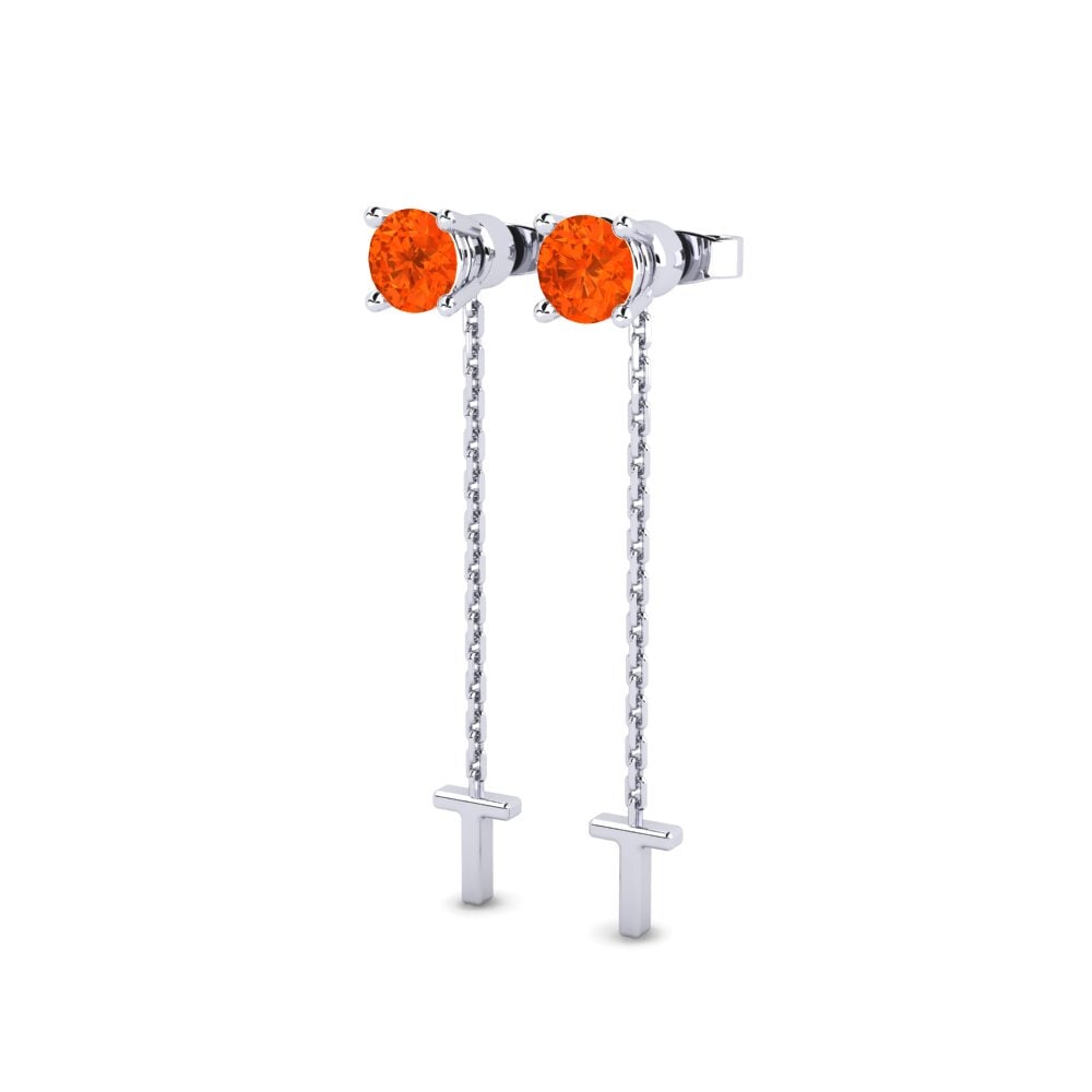 Fire Opal Women's Earring Aundrea T