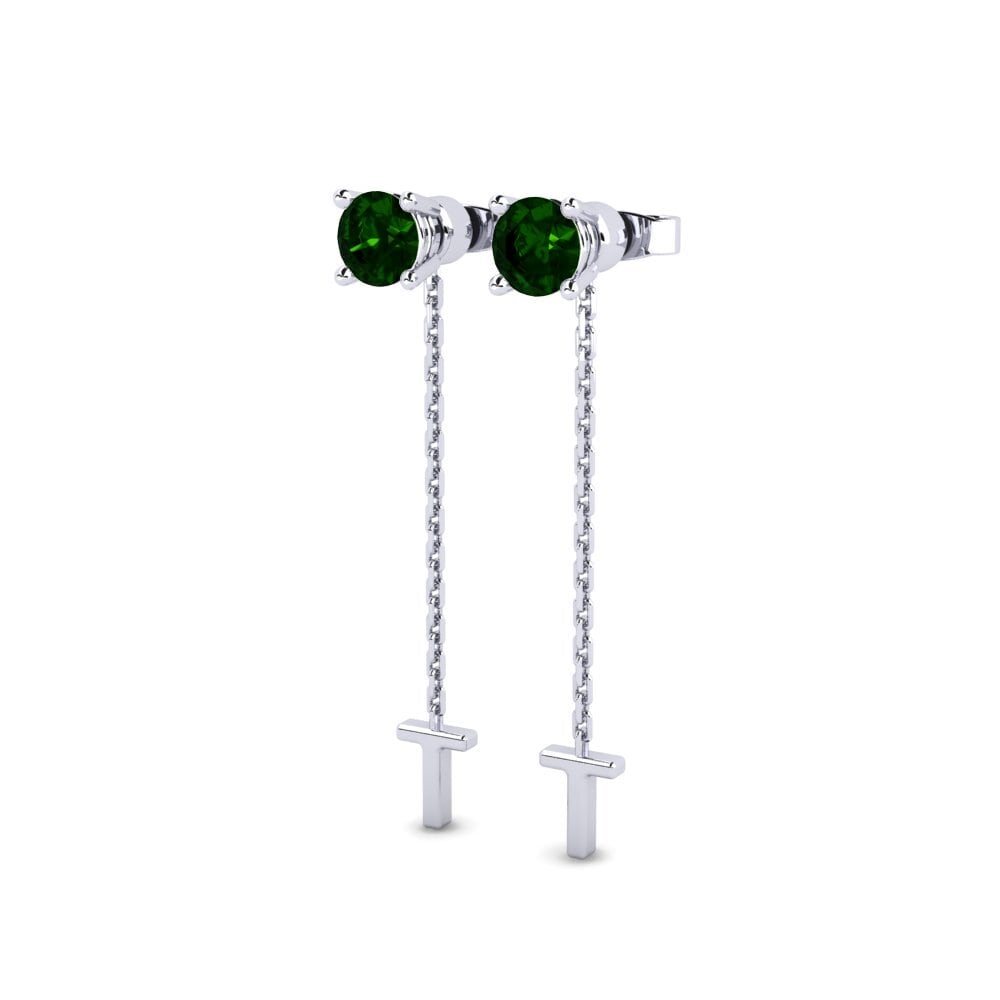 Green Tourmaline Women's Earring Aundrea T