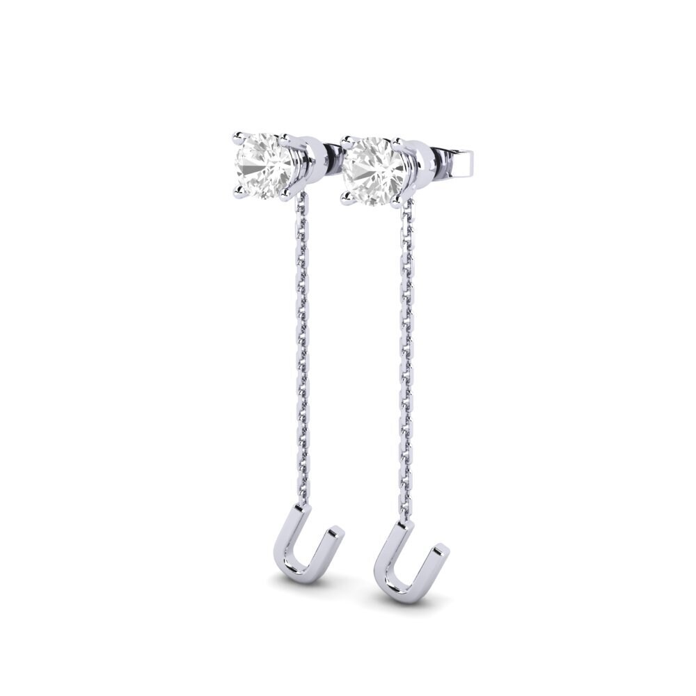 White sapphire Women's Earring Aundrea U