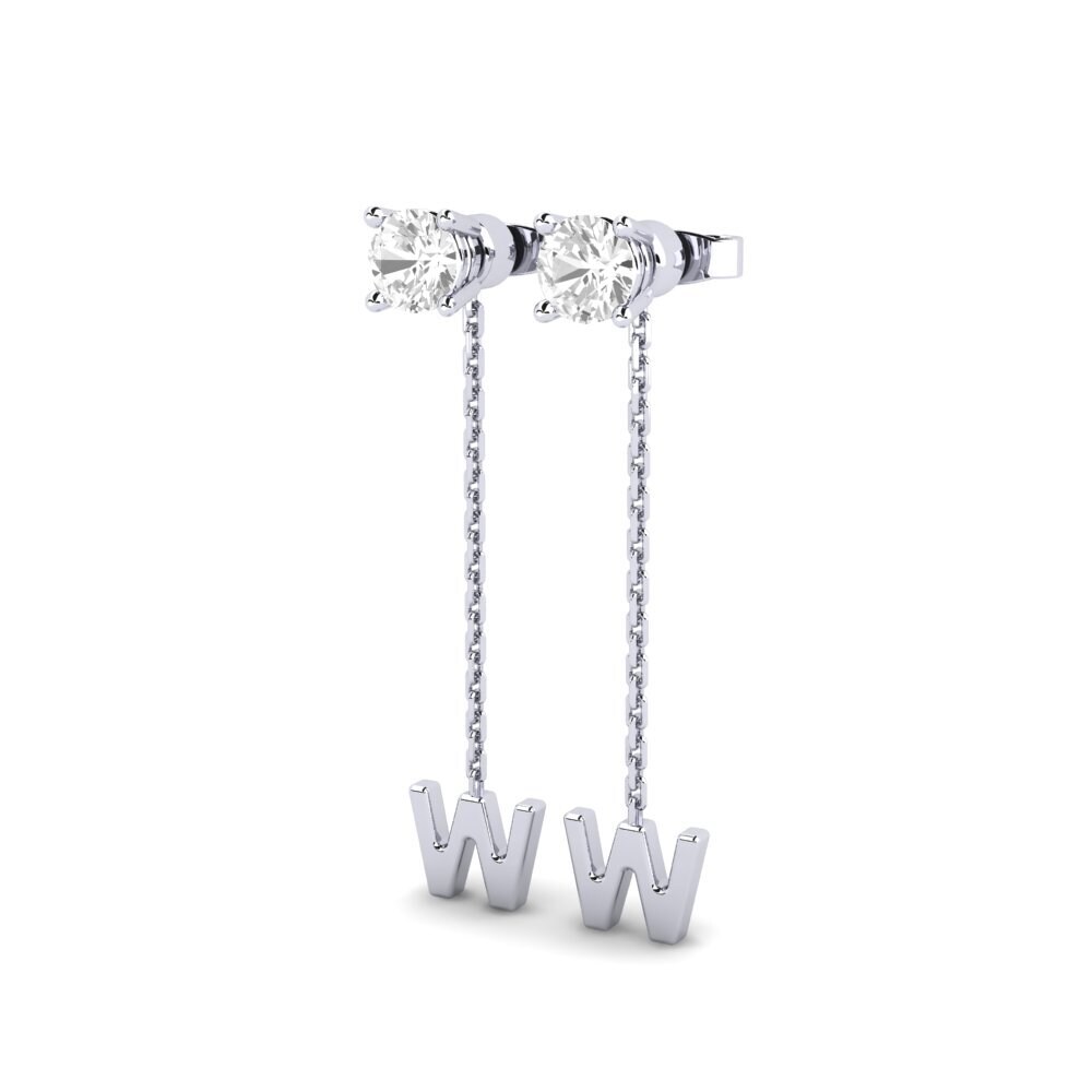 White sapphire Women's Earring Aundrea W